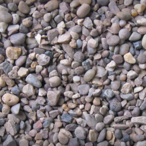 brown pea stone chippings
