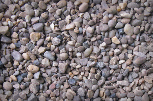 brown pea stone chippings