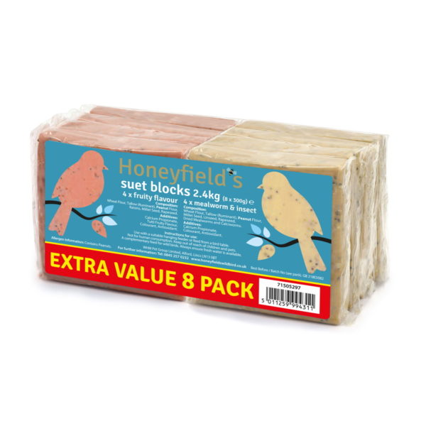 Suet blocks - 8 blocks for wild birds