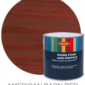 American Barn Red woodstain & protect