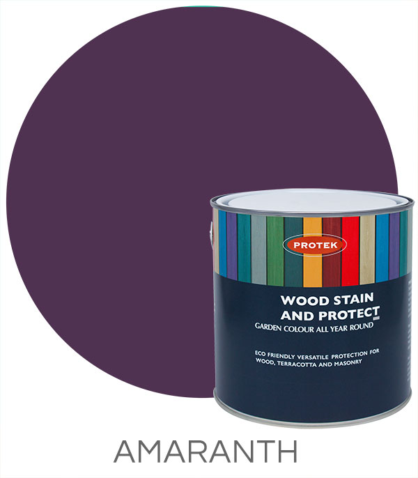 Amaranth woodstain & protect